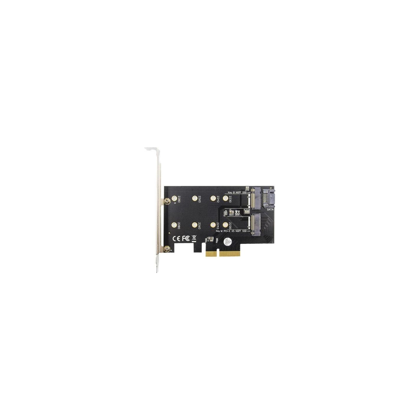 Digitus | M.2 NGFF / NVMe SSD PCI Express 3.0 (x4) Add-On Card | DS-33170