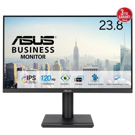 Asus LCD Monitor|ASUS|23.8 "|1920 x 1080 pixels|Full HD|Native aspect ratio 16:9|LED|Flat|90LM02W1-B01171