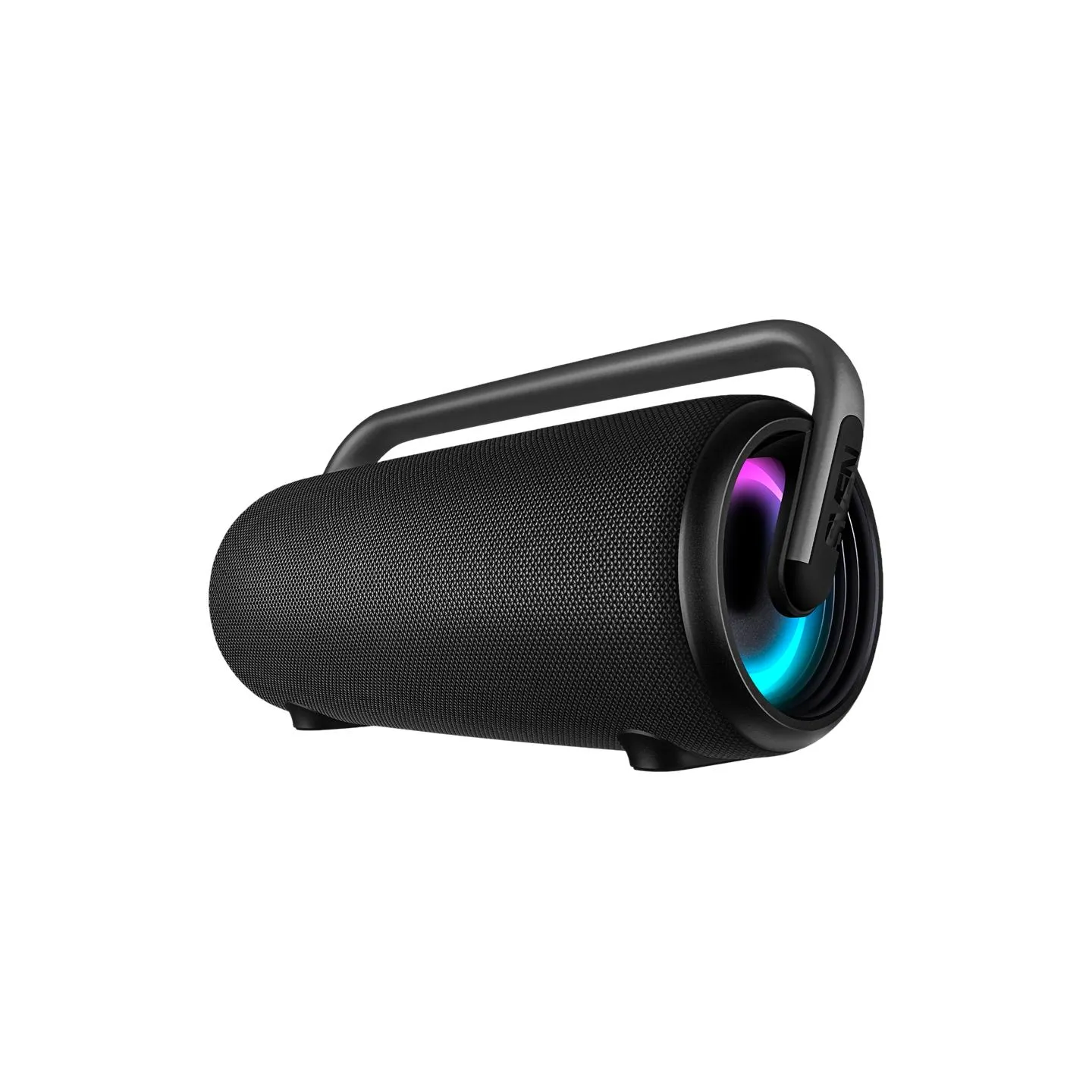 Sven Portable speaker SVEN PS-395, black, power output 80W (RMS), TWS, Bluetooth, RGB backlight, Waterproof (IPx5), USB, Battery