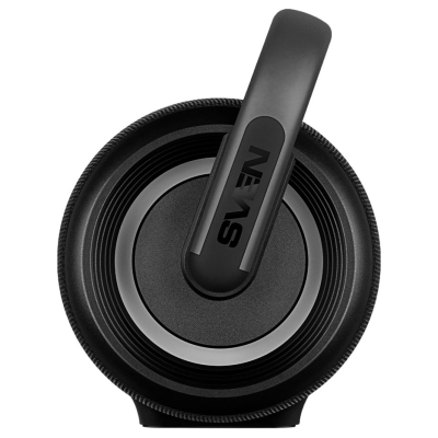 Sven Portable speaker SVEN PS-395, black, power output 80W (RMS), TWS, Bluetooth, RGB backlight, Waterproof (IPx5), USB, Battery