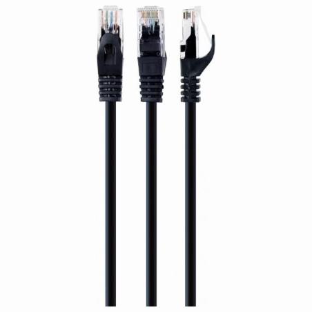 Gembird PATCH CABLE CAT6 UTP 1.5M/BLACK PP6U-1.5M/BK GEMBIRD