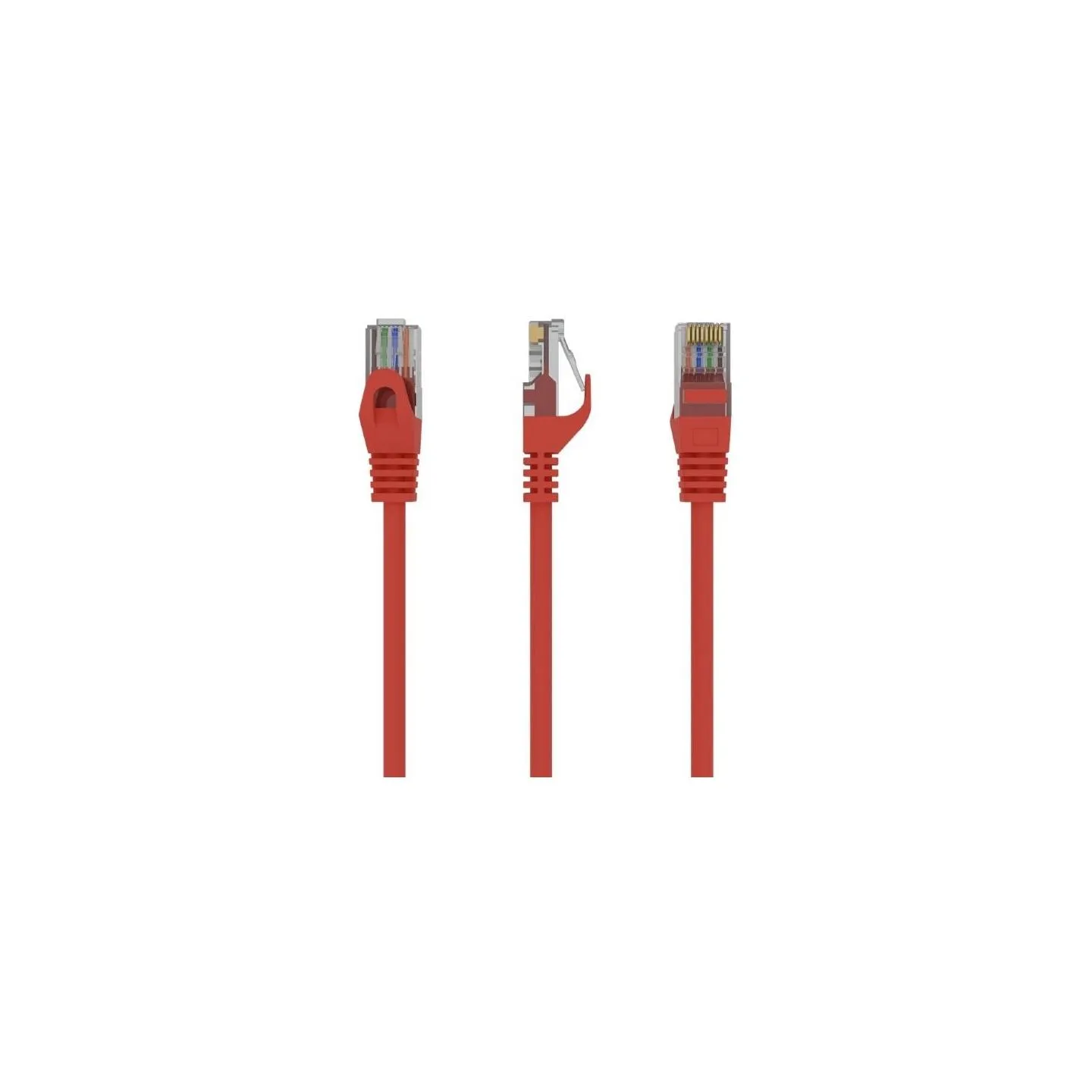 Gembird PATCH CABLE CAT6 UTP 2M/RED PP6U-2M/R GEMBIRD