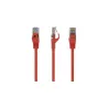Gembird PATCH CABLE CAT6 UTP 2M/RED PP6U-2M/R GEMBIRD