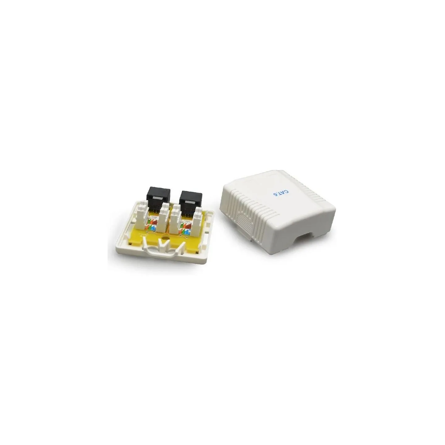 Gembird CABLE ACC MOUNT BOX CAT6 UTP/2P NCAC-2U6-01 GEMBIRD