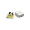Gembird CABLE ACC MOUNT BOX CAT6 UTP/2P NCAC-2U6-01 GEMBIRD
