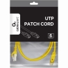 Gembird PATCH CABLE CAT6 UTP 2M/YELLOW PP6U-2M/Y GEMBIRD