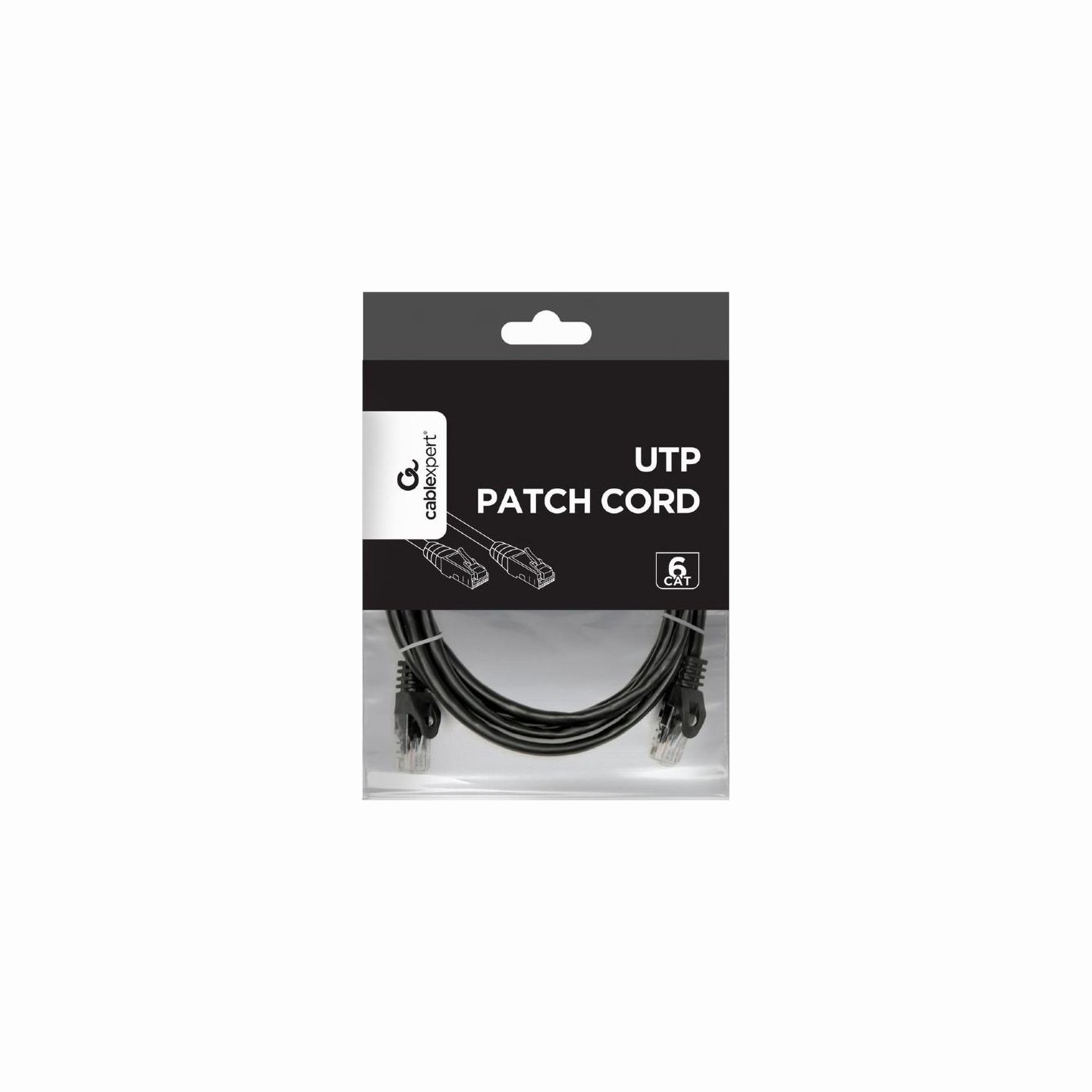 Gembird PP6U-2M/BK patchcord RJ45