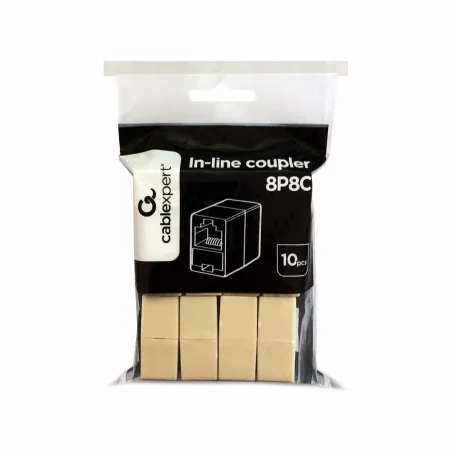 Gembird CABLE ACC IN-LINE COUPLER 8P8C/10 PCS BAG TA-350-10 GEMBIRD
