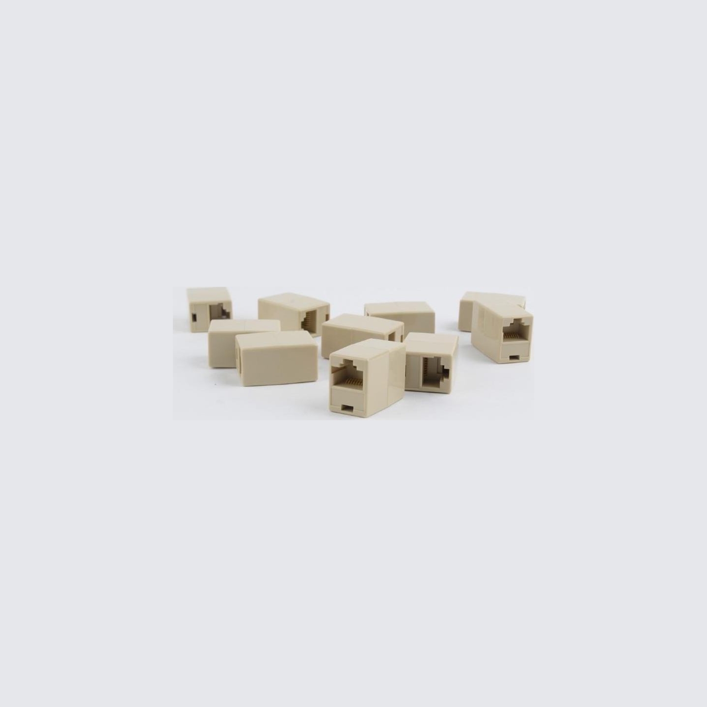 Gembird CABLE ACC IN-LINE COUPLER 8P8C/10 PCS BAG TA-350-10 GEMBIRD