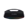 Sven Portable speaker SVEN PS-990, black, power output 180W (RMS), TWS, Bluetooth, RGB backlight, Waterproof (IPx7), USB, Lithiu