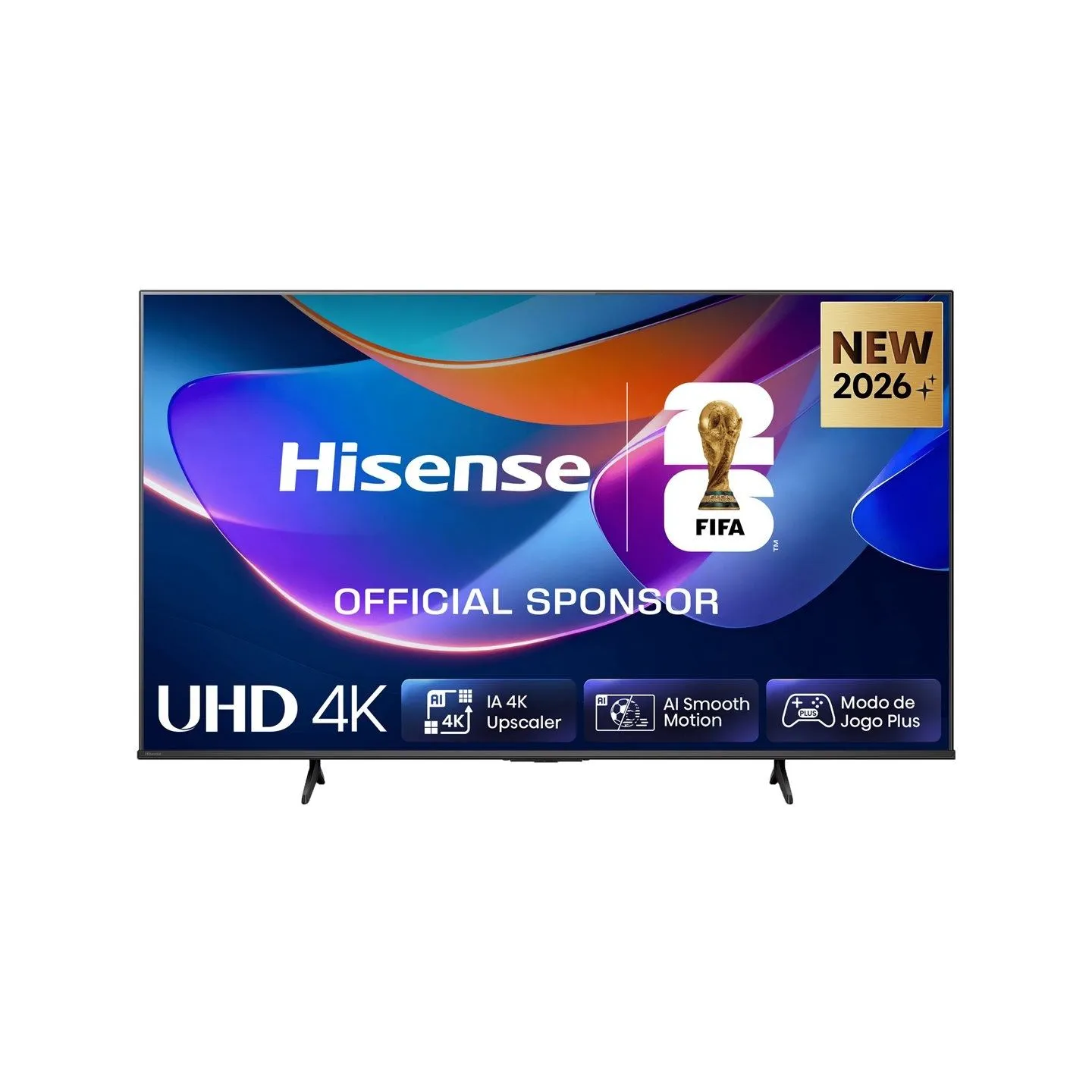 Hisense TV | 50A6S | 50 | Smart TV | VIDAA Smart OS | UHD | Black
