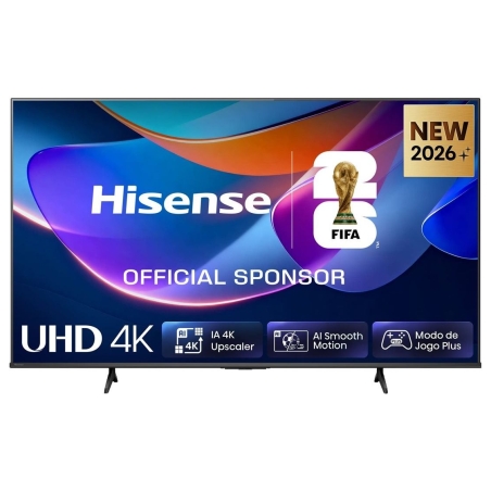 Hisense TV | 55A6S | 55 | Smart TV | VIDAA Smart OS | UHD | Black
