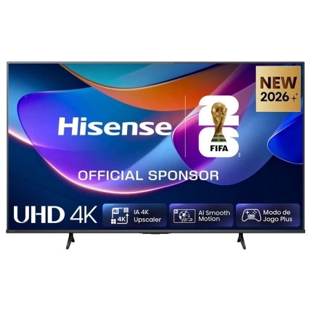 Hisense TV | 65A6S | 65 | Smart TV | VIDAA Smart OS | UHD | Black