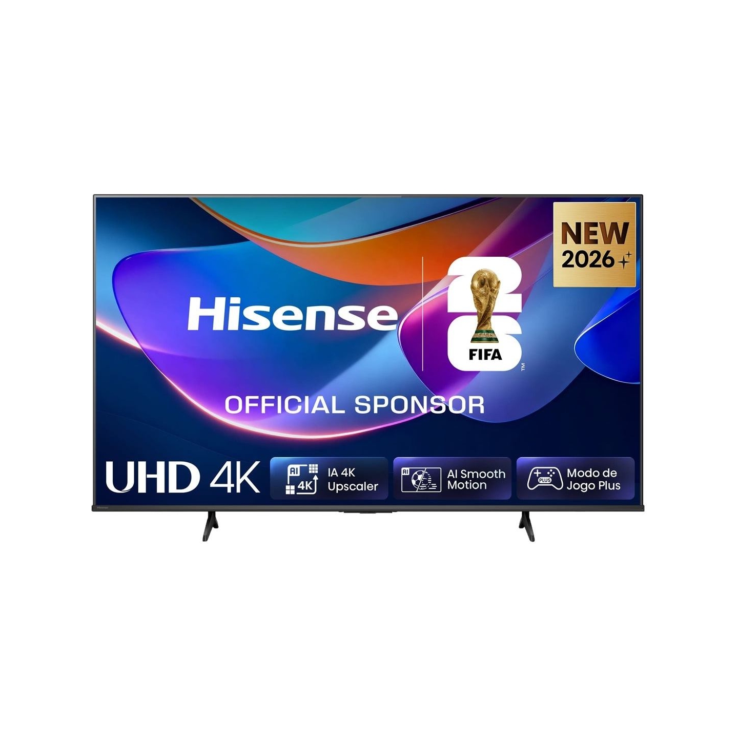 Hisense TV | 65A6S | 65 | Smart TV | VIDAA Smart OS | UHD | Black