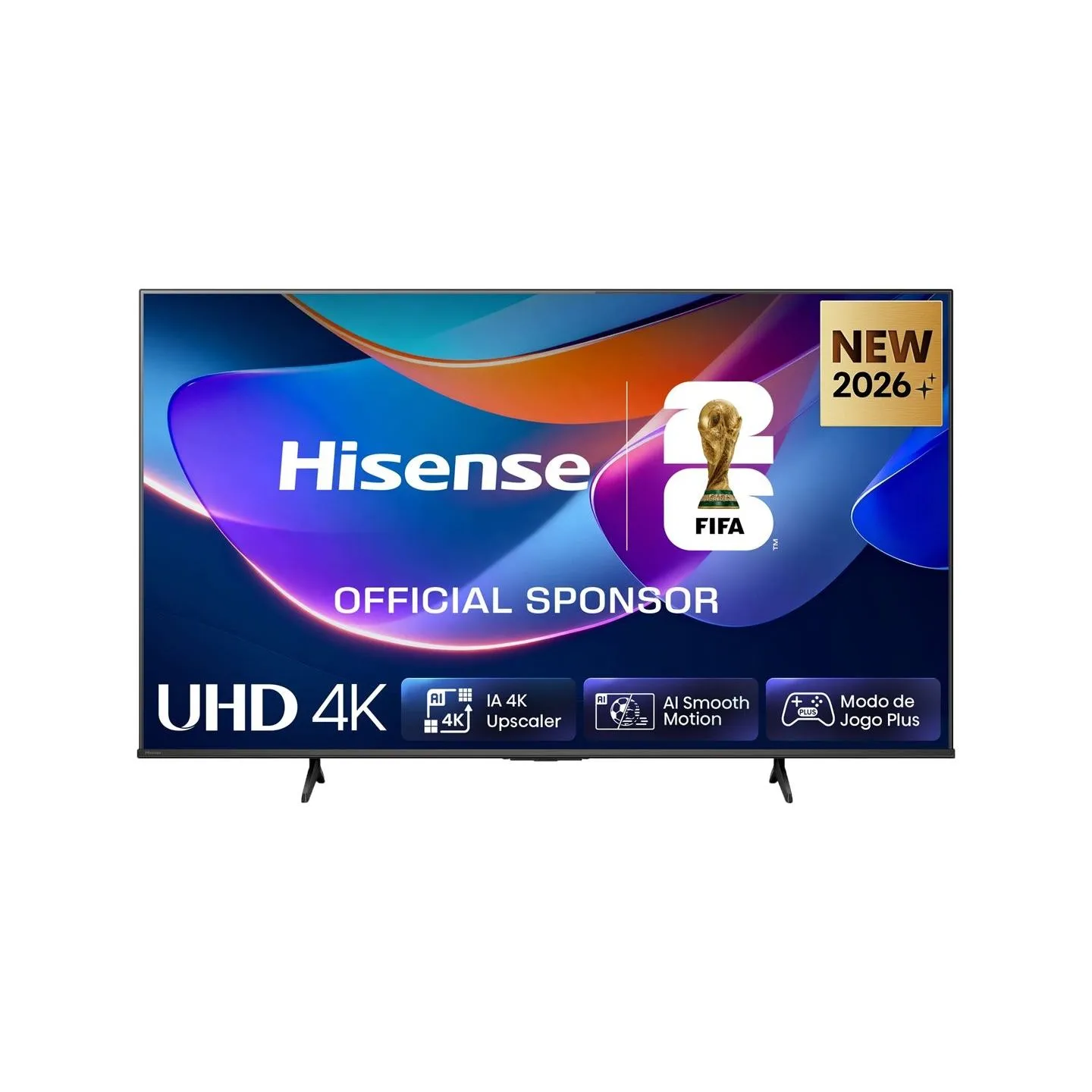 Hisense TV | 65A6S | 65 | Smart TV | VIDAA Smart OS | UHD | Black