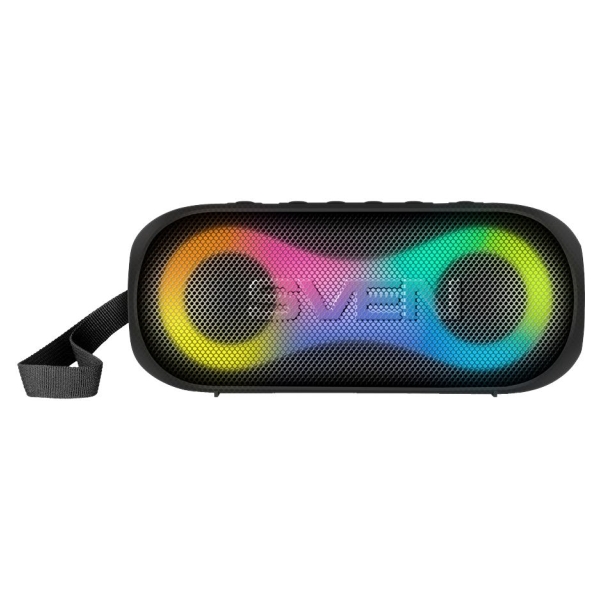 Sven Speaker SVEN PS-165, black (16 W, TWS, Bluetooth, microSD, 3000mAh)