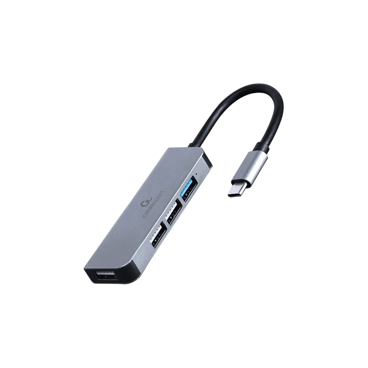 Gembird I/O HUB USB-C 4PORT/UHB-CM-U3P1U2P3-01 GEMBIRD