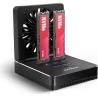 Axagon ADSA-M2C22 USB-C 2xNVMe /SATA M.2 20Gbps cooler