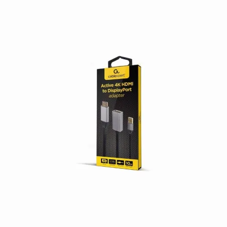Gembird I/O ADAPTER HDMI TO DP/BLACK A-HDMIM-DPF-02 GEMBIRD