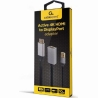 Gembird I/O ADAPTER HDMI TO DP/BLACK A-HDMIM-DPF-02 GEMBIRD