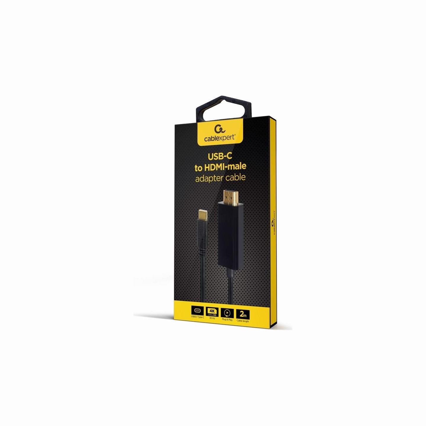 Gembird CABLE USB-C TO HDMI 2M/A-CM-HDMIM-01 GEMBIRD