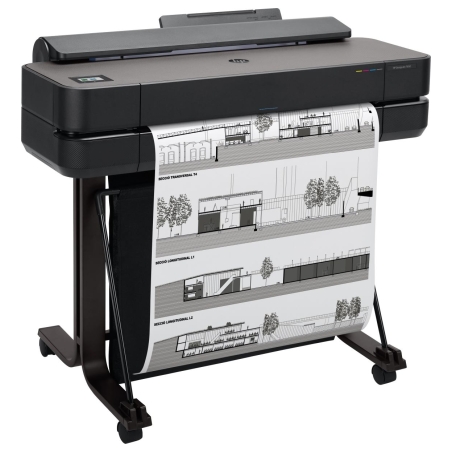 HP DesignJet T650 Printer/Plotter 2025 edition - 24" Roll/A4,A3,A2,A1 Color Ink, Print, Auto Sheet Feeder, Auto Horizontal Cutte