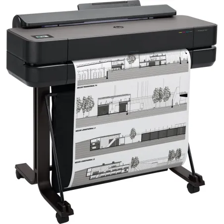 HP DesignJet T650 Printer/Plotter 2025 edition - 24" Roll/A4,A3,A2,A1 Color Ink, Print, Auto Sheet Feeder, Auto Horizontal Cutte