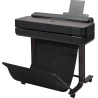 HP DesignJet T650 Printer/Plotter 2025 edition - 24" Roll/A4,A3,A2,A1 Color Ink, Print, Auto Sheet Feeder, Auto Horizontal Cutte