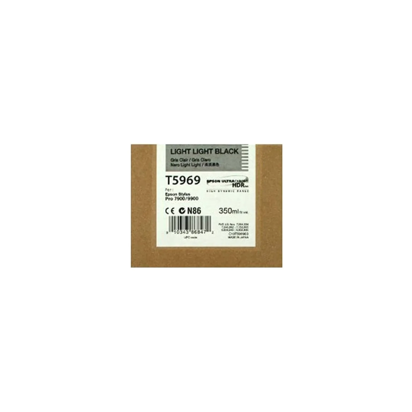 Epson UltraChrome HDR | T596900 | Ink cartrige | Light light Black