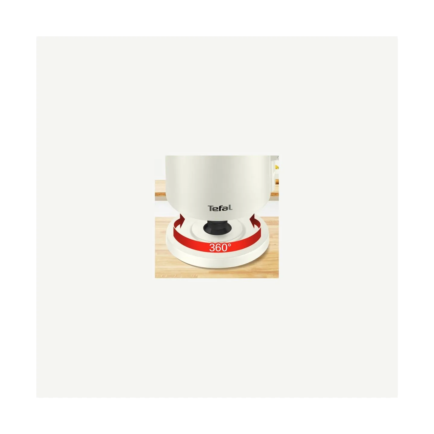 Tefal | Kettle | Thermo Protect KO140AE0 | Electric | 1500 W | 1.5 L | Stainless steel | 360° rotational base | Beige