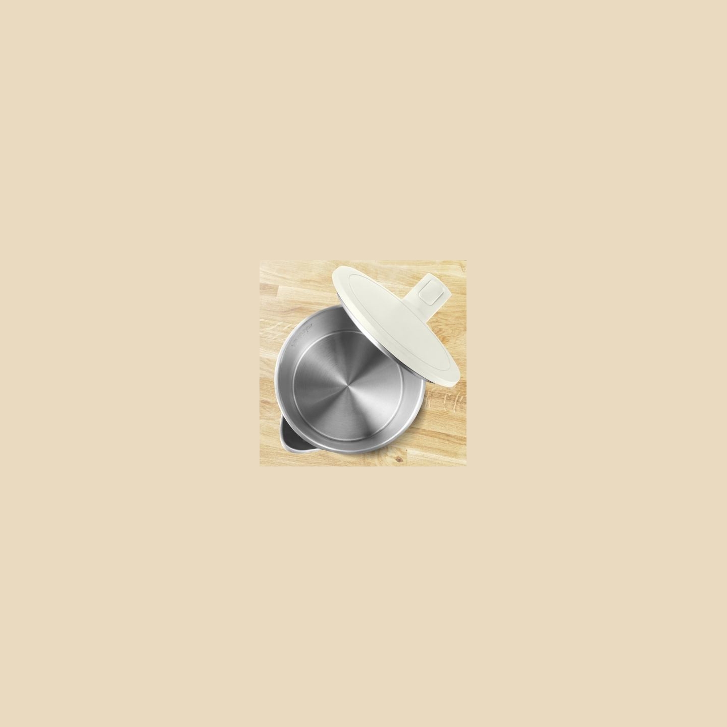 Tefal | Kettle | Thermo Protect KO140AE0 | Electric | 1500 W | 1.5 L | Stainless steel | 360° rotational base | Beige