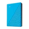 WD External HDD|WESTERN DIGITAL|My Passport|6TB|USB 2.0|USB 3.2|Colour Sky Blue|WDBR9S0060BBL-WESN