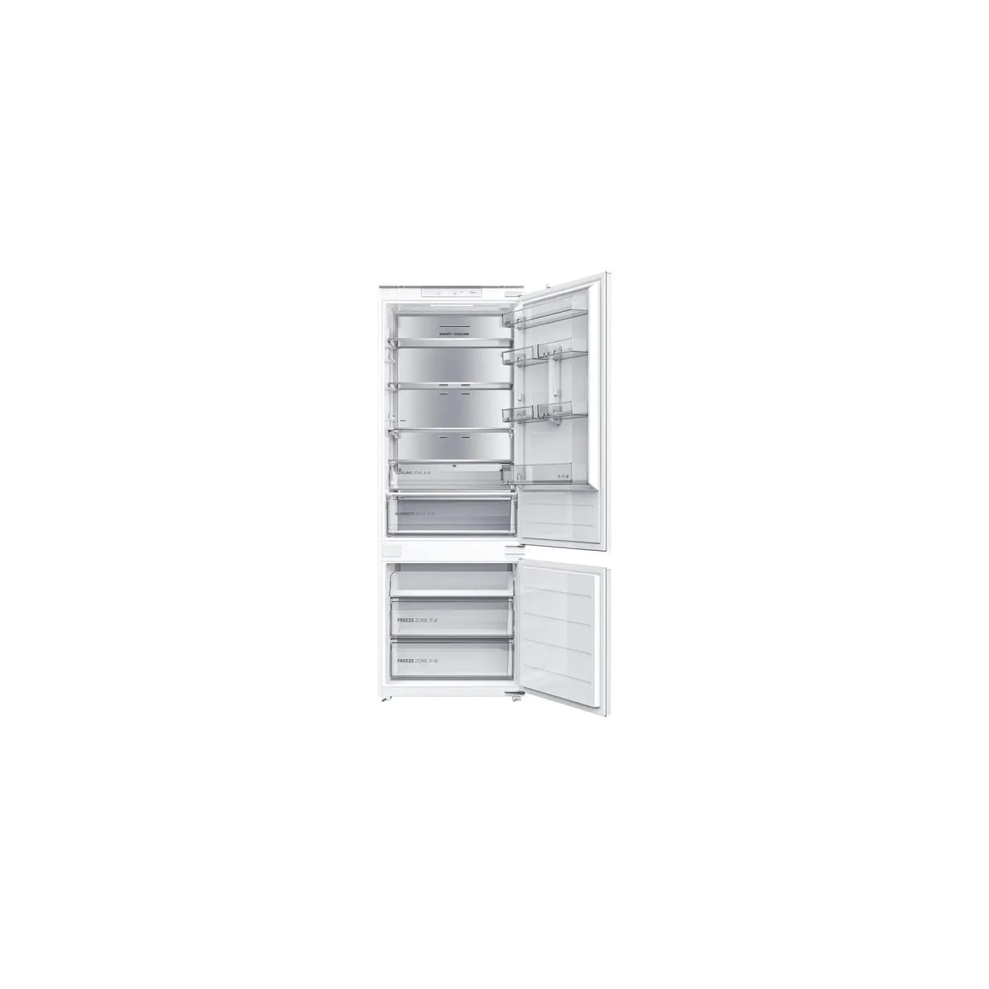 Midea Refrigerator | MDRE554FGD01D | Energy efficiency class D | Built-in | Combi | Height 195.3 cm | No Frost system | Fridge n