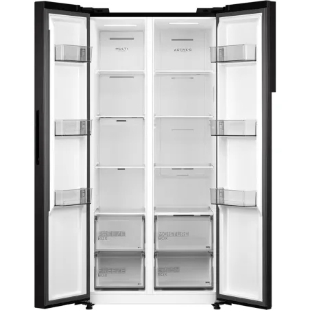 Midea Refrigerator | MDRS619FIE45 | Energy efficiency class Class E | Free standing | Height 177.5 cm | Side by Side | No Frost 
