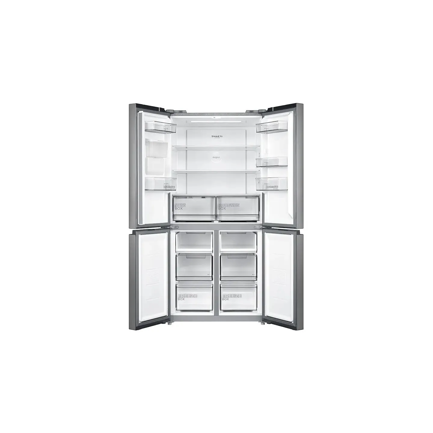 Midea Refrigerator | MDRM632FGD46W | Energy efficiency class Class D | Free standing | Height 177.5 cm | Side by Side | No Frost