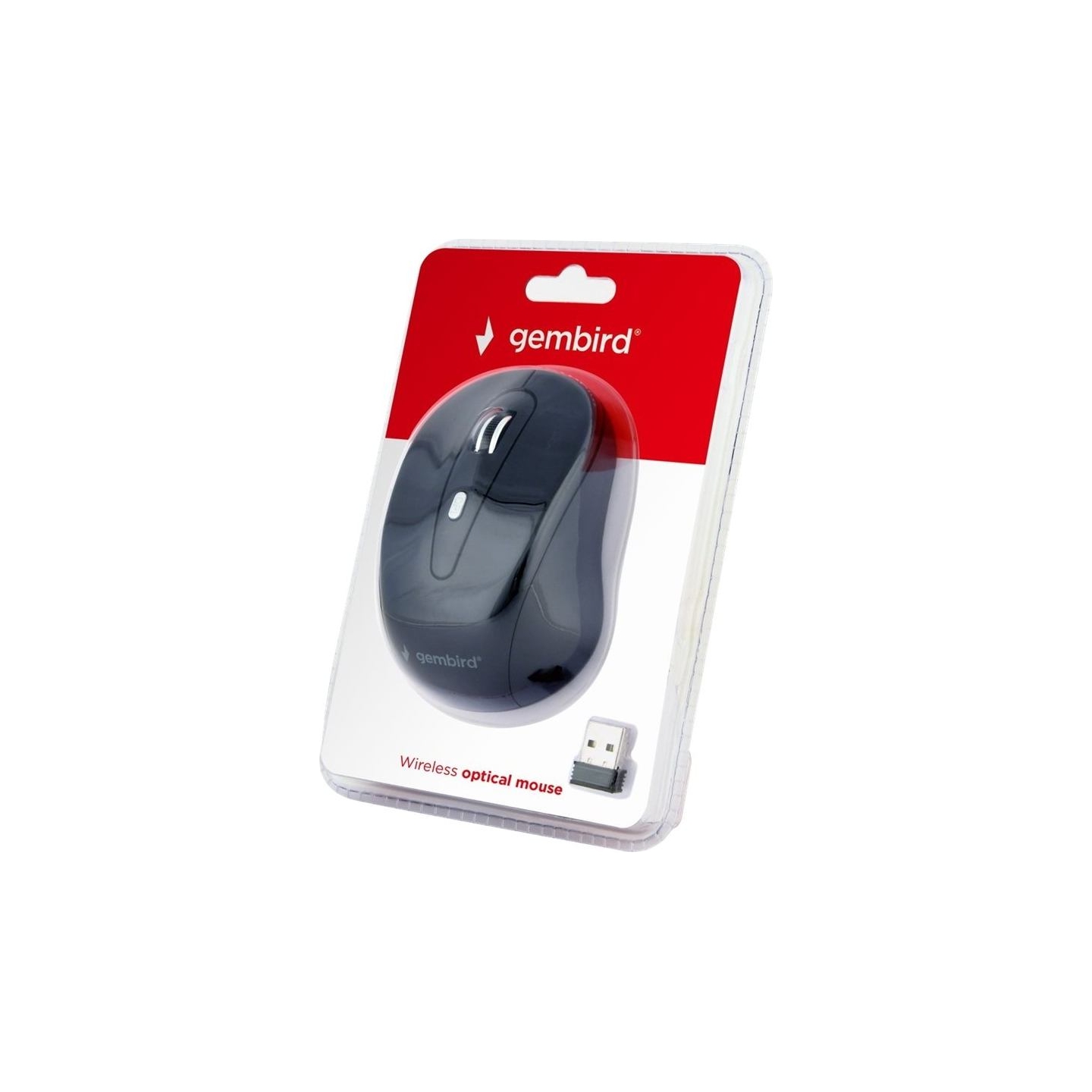 Gembird MOUSE USB OPTICAL WRL/BLACK MUSW-6B-01 GEMBIRD