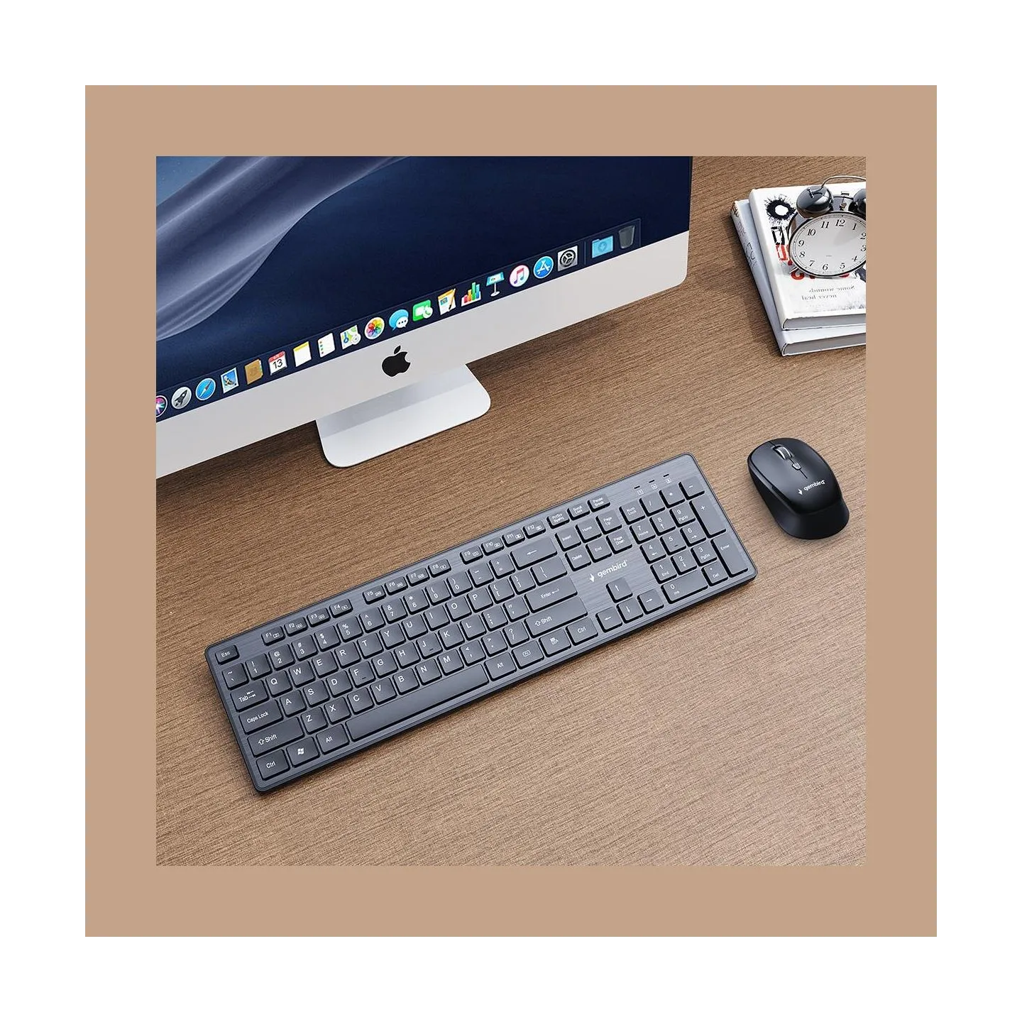 Gembird KEYBOARD +MOUSE WRL RUS/DESKTOP KBS-WCH-04-RU GEMBIRD