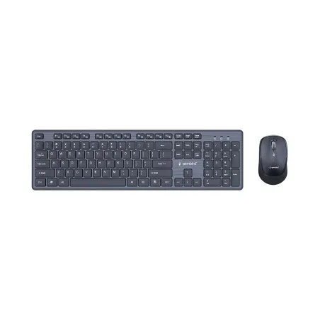 Gembird KEYBOARD +MOUSE WRL ENG/DESKTOP BK KBS-WCH-04 GEMBIRD