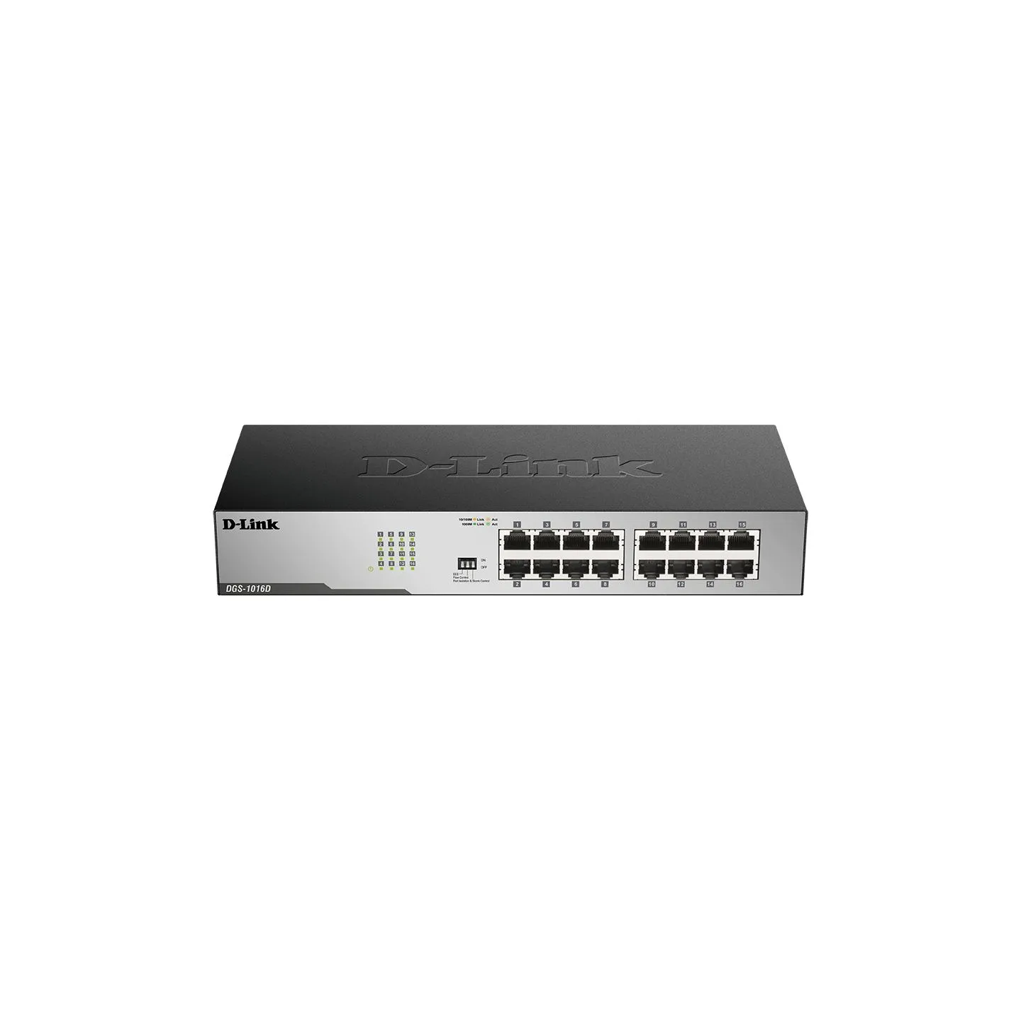 D-Link DGS-1016D switch L2 16x1GBE Desktop/Rack 19''