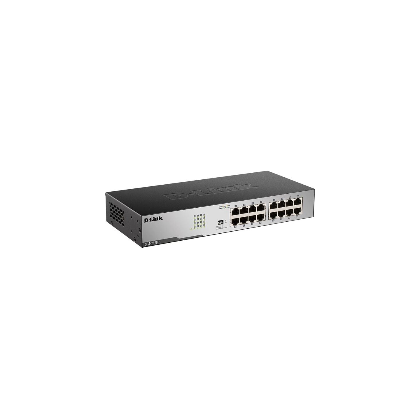 D-Link DGS-1016D switch L2 16x1GBE Desktop/Rack 19''