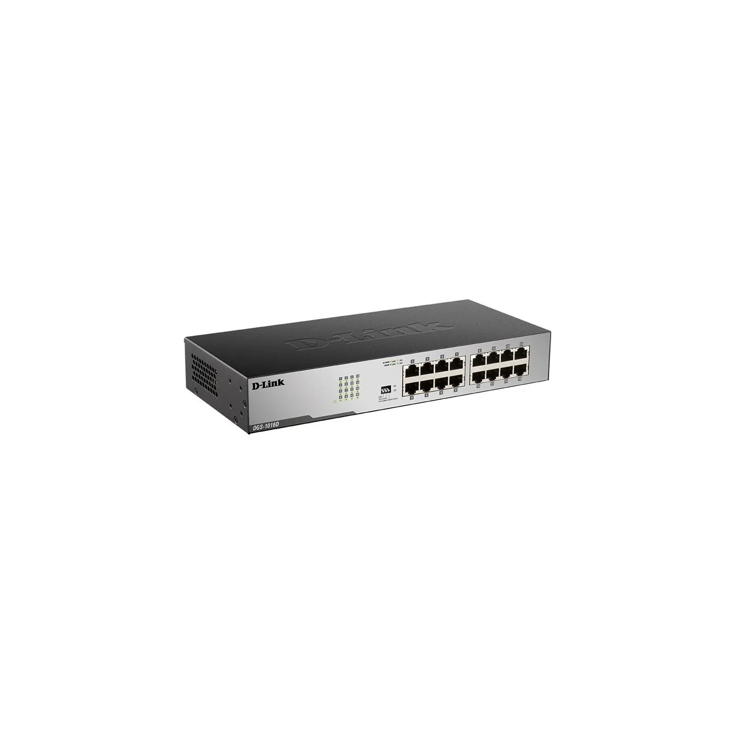 D-Link DGS-1016D switch L2 16x1GBE Desktop/Rack 19''