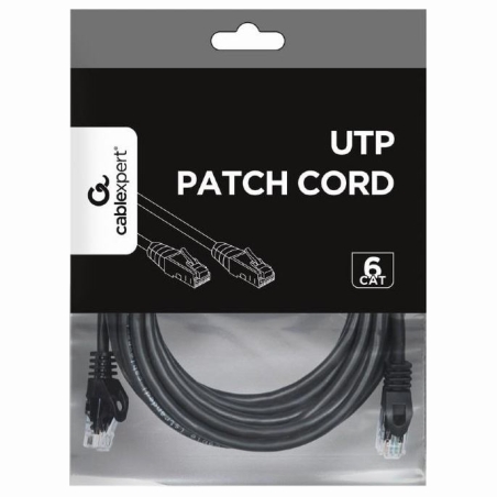Gembird PP6U-5M/BK patchcord RJ45