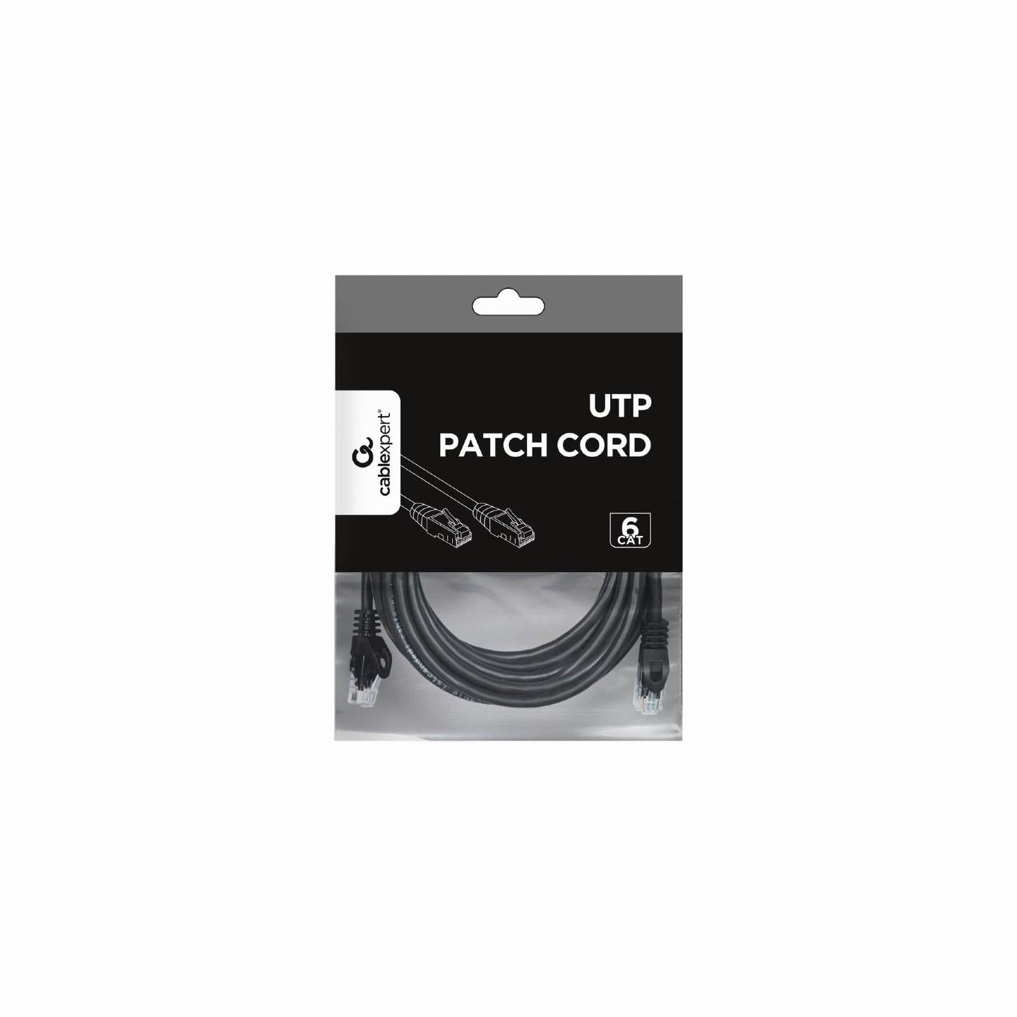 Gembird PP6U-5M/BK patchcord RJ45