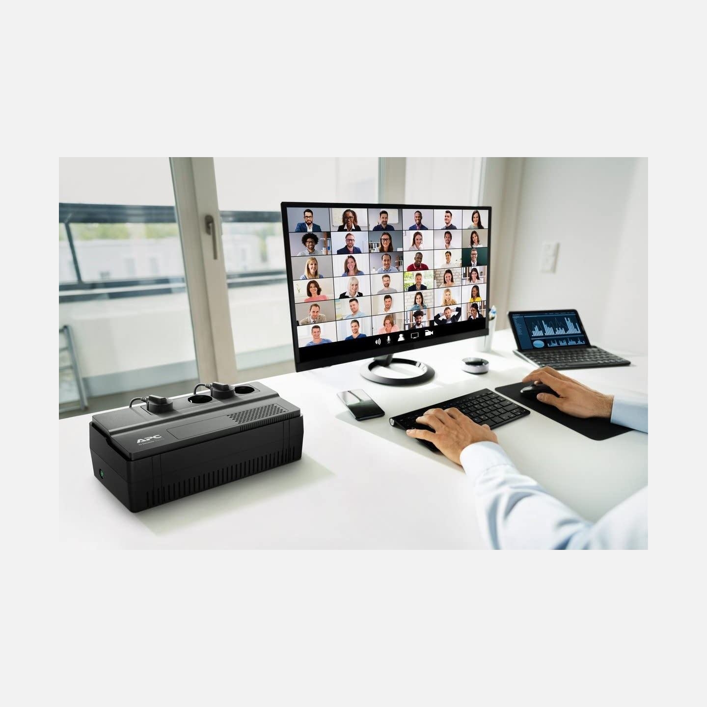 APC BV650I-GR BackUPS BV 650VA/375W/AVR/4xSchuko