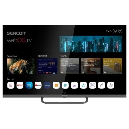 Sencor TV SLE 32S840TCSB smart webOs LES HD READ
