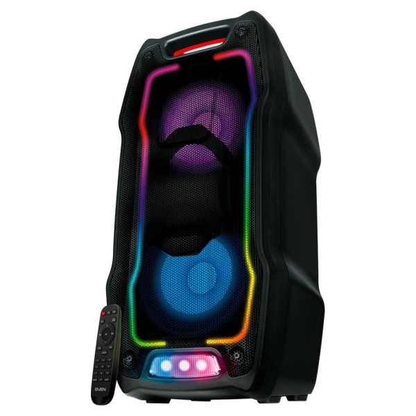 Sven Speaker SVEN PS-730, black (100W, TWS, Bluetooth, FM, USB, microSD, LED-display, 4400mA*h)