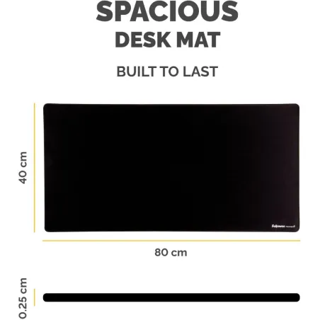 Fellowes DESK MAT BREYTA/BLACK 100139320 FELLOWES