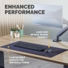 Fellowes DESK MAT BREYTA/BLACK 100139320 FELLOWES