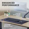 Fellowes DESK MAT BREYTA/BLACK 100139320 FELLOWES
