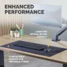Fellowes DESK MAT BREYTA/BLACK 100139320 FELLOWES
